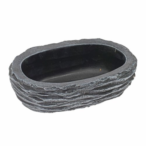 Obal ovál cement sivý 25cm