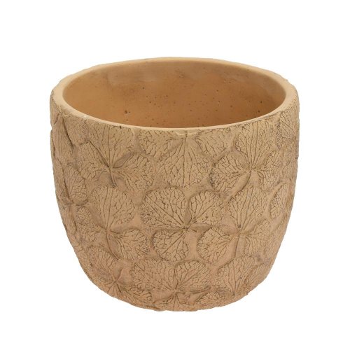 Obal kvety keramika 17*17*14.8 hnedý