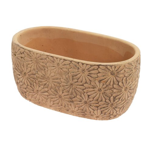 Obal margaréta keramika 20*11*9.8 žltý