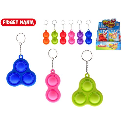 Prívesok plop up na kľúče 8,2cm - Umelé kvety