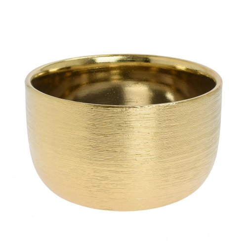 Obal keramika 18x18x11cm zlatý