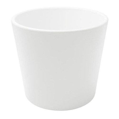 Obal keramika v22cm/pr.24cm biely