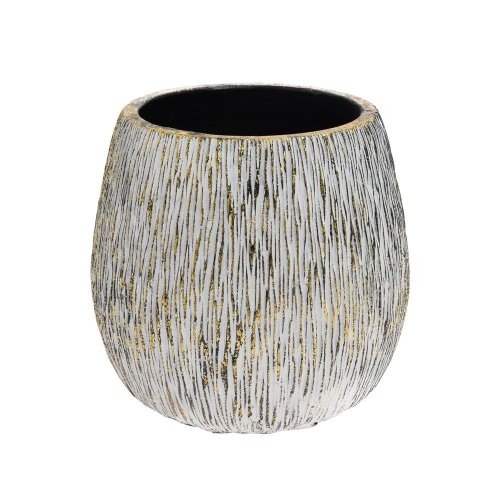 Obal cement bianco oro pr.16,5 x v16cm