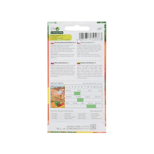 Mrkva berlikumer 2 7,5g 50%grátis