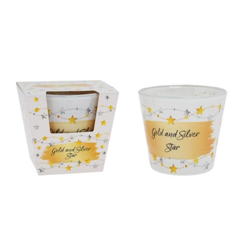 Voň.v skle christ.silver&gold 115gr/sas9031/