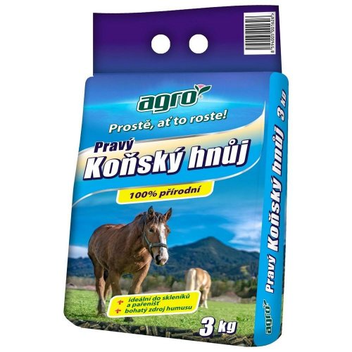 Konský hnoj  3kg agro/240/