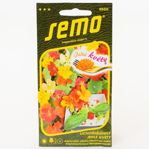 Kapucínka jedlé kvety 2g