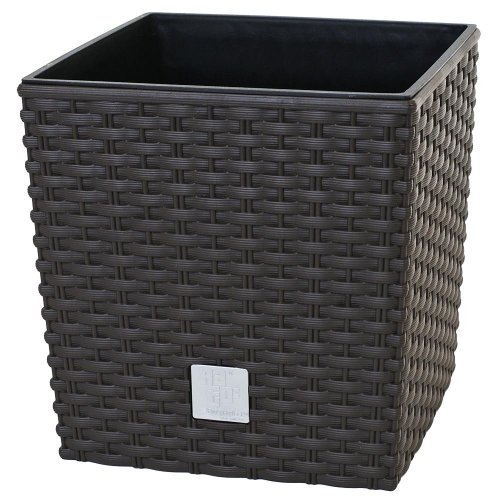 Super cena drts225l obal+vklad rato low umbra-hnedý 22,3x22,3xh22,8cm/8l