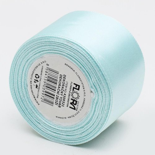 Saten stuha 38mm/10m farba 010 bl.modrá