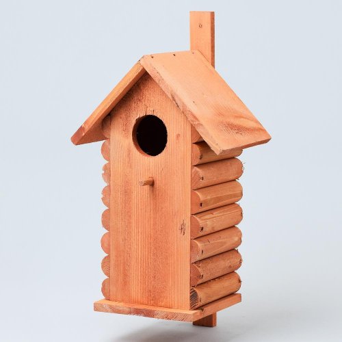 Td015.b zahniezďovacia budka terakota 14x13x30/35cm