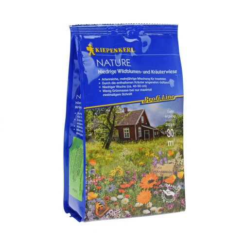 Tráva s lúčnymi kvetmi a bylinkami 250g - Lampáše