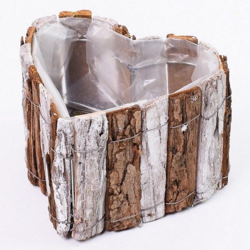 258fl/s obal srdce kora natur+biely 16x16x10cm