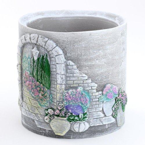 Magic garden lamp.100 sivý