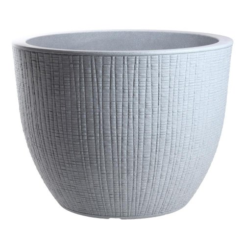 63205  kvetináč barceo stony grey 295/47 - Umelé kvety