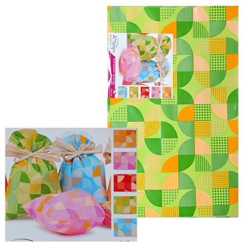 Vrecko darček mix farba 1ks 40my 20x32 - Jesenné dekorácie