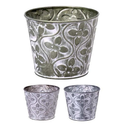 Obal kov mix 3f zelený ornament v:11x13,5cm super cena