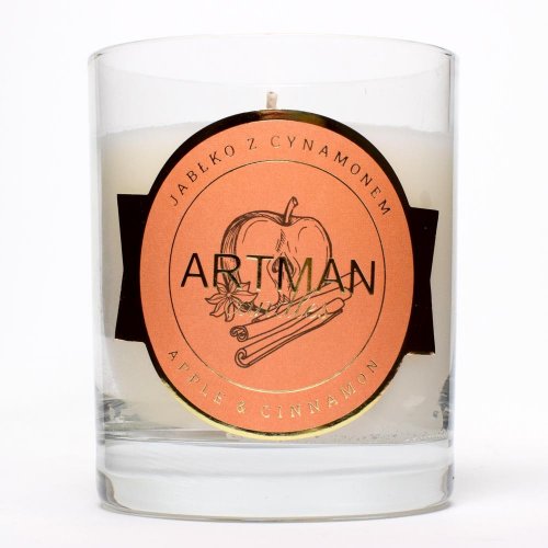 Rustic winter voň.v skle biely 550gr