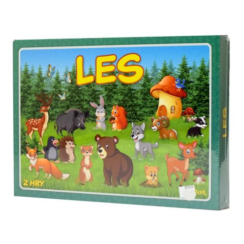 Hra les stredný - Umelé kvety