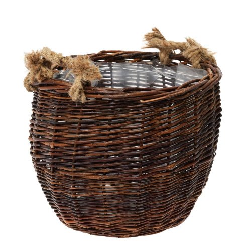 Kôš prútie s ušami malý 21x21x22 cm