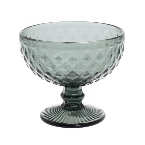 Pohár na zmrzlinu 12x10,5cm šedý