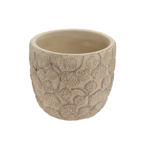 Obal kvety keramika 12.8*12.8*11.3 béžový