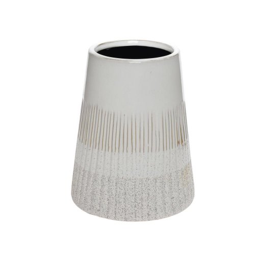 Obal váza keramika 13.5*13.5*16.5 biely