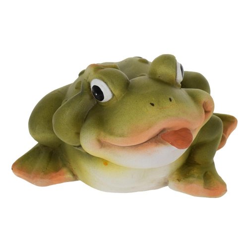 Žaba ker. 17x15.2x10.8cm - Veľkonočné ozdoby