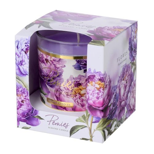 Voň.v skle flores fialovy 9x8cm