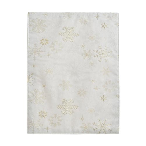 Prestieranie vločky krémovo-zlaté 30x40cm