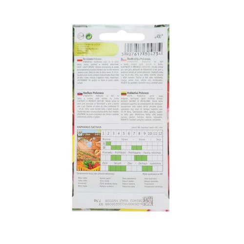 Reďkovka poloneza 7,5g, 50% gratis - Jesenné dekorácie