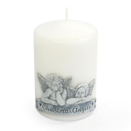 Vianočný anjel valec 80x120 biely