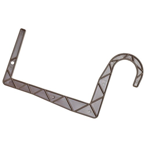 Držiak universal dlhší 15cm trubka hnedý