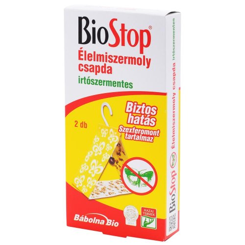 Biostop lep potravinová moľa 2ks/bal