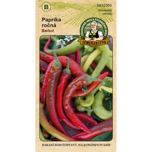 Paprika ročná barkol 0,7g