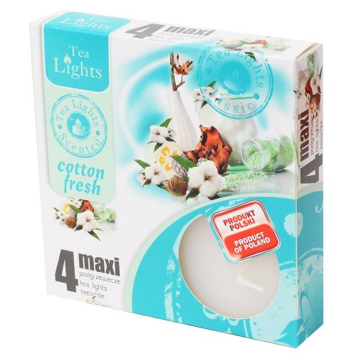 Čajové voňavé maxi/4 bavlna 6x6x2,2cm