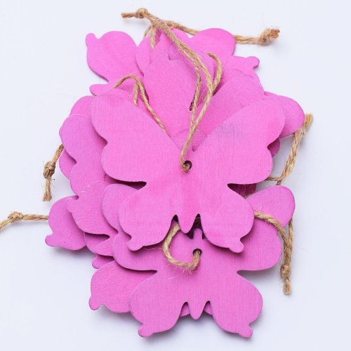 Sc motýľ-výrez sv.fialová s/10 7cm super cena