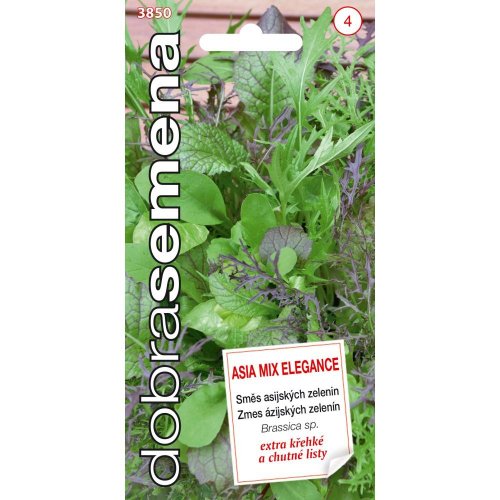 Zmes ázijských listových zelenín 4g asia mix elegance