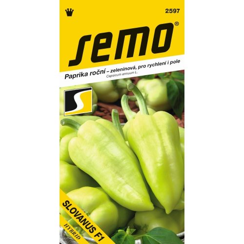 Paprika ročná slovanus f1 15s