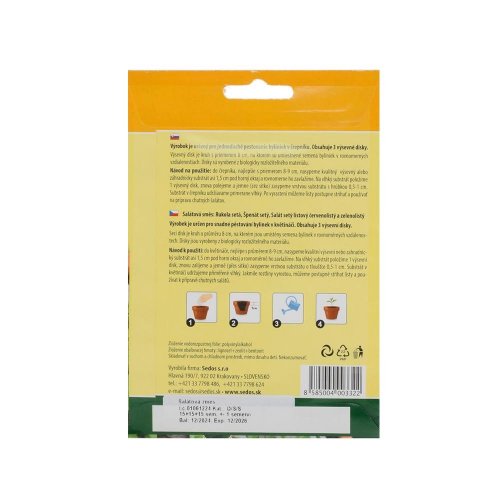 Disk šalátová zmes 3 disky