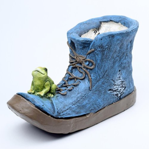 Obal topánka modrá mgo 36,5x16,5x23cm