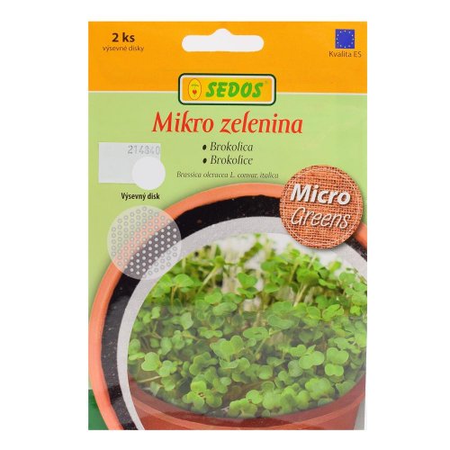 Brokolica microgreens 2ks