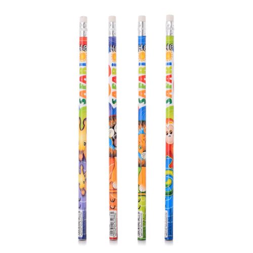 Ceruzka s gumou safari