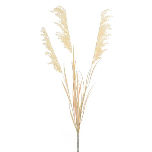 Konár trávy biela 85cm