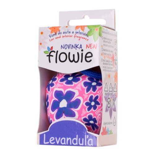 Pevnácenavôňa do auta flowie levanduľa