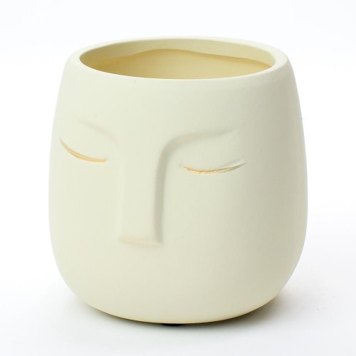 Kvetin.tvár s otvorom biely 12*12*12 super cena