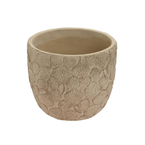 Obal kvety  keramika 20.8*20.8*10.8 hnedý