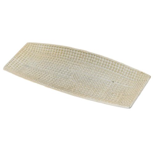 Tácka keramika 46,5x20x3,5cm zlatá