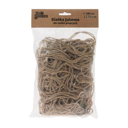 Sieťpodpora/prekrytie juta 1,8x2,7m/oko 14x14cm/