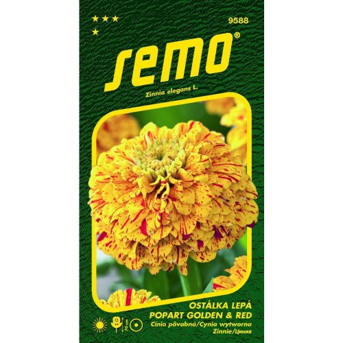 Cínia popart golden and red 0,25g