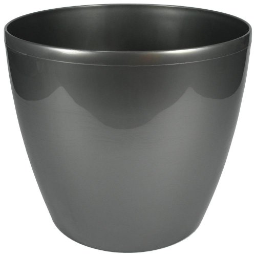 205 kvetináč magnolia strieborný 25xh22cm